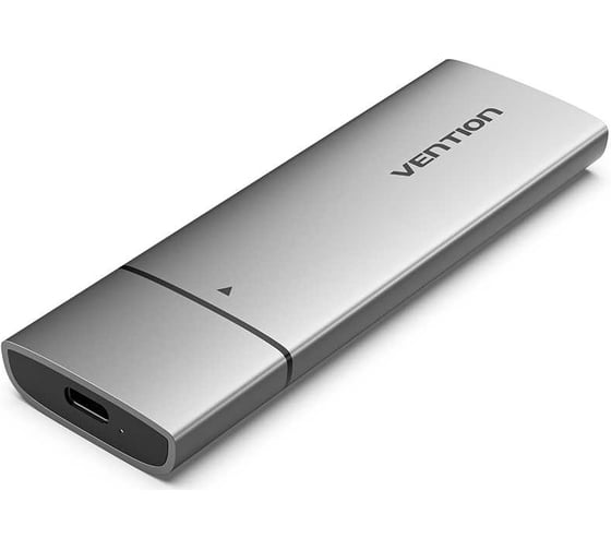 Корпус для SSD VENTION USB 3.1 Gen 2-C, M.2, NGFF (B-Key/B&M Key) серый, шт. KPFH0