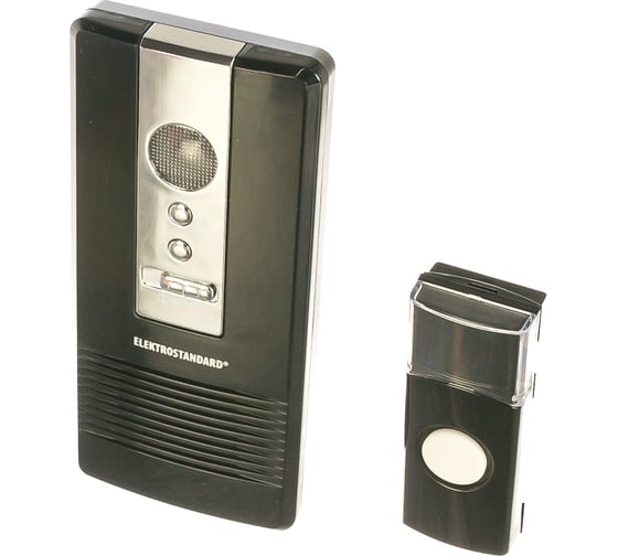 Электрический бытовой дверной звонок Elektrostandard / DBQ06M WL 36M IP44 / Черный a026146 1
