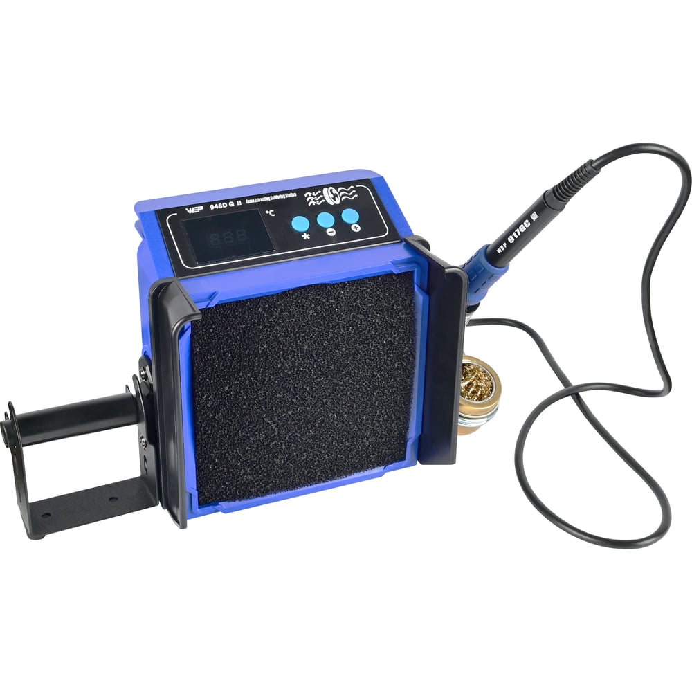 Вытяжка-дымоулавливатель W.E.P 948dq-ii с паяльником 60Вт led М7760451 ...