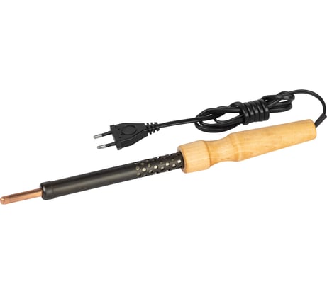 Паяльник ЭРА ЭПЦН с деревянной рукояткой 230 В, 100 Вт Б0061034