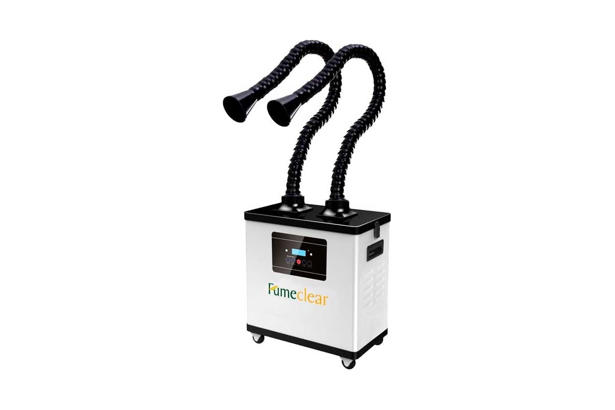 Дымоуловитель FUMECLEAR fc-1002 с дымоприемниками 2x50мм FC-1002-50 ...