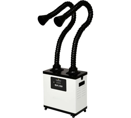 Дымоуловитель FUMECLEAR fc-1002 с дымоприемниками 2x50мм FC-1002-50