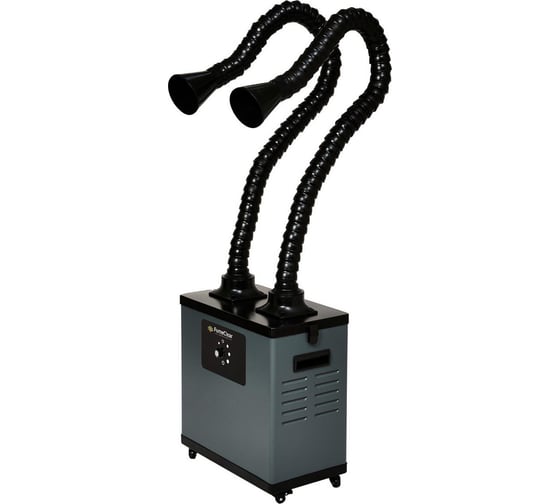 Дымоуловитель FUMECLEAR fc-1002a с дымоприемниками 2x50мм FC-1002A-50