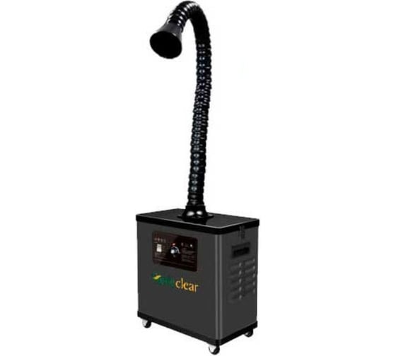 Антистатический дымоуловитель FUMECLEAR fc-1001a с дымоприемником 75мм FC-1001A-75-ESD