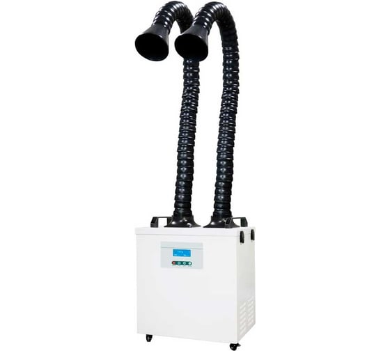 Дымоуловитель FUMECLEAR fc-3002 с дымоприемниками 2x50мм FC-3002-50