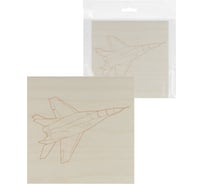 Набор досок для выжигания TDM "Техника", 150x150 мм, 5 шт., пакет, SQ1025-1202