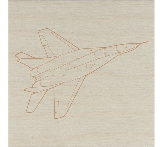 Набор досок для выжигания TDM "Техника", 150x150 мм, 5 шт., пакет, SQ1025-1202