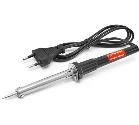 Паяльник Политех с пластиковой ручкой, острое жало, 60 Вт, 220 В, 9054426