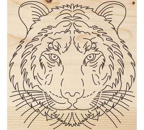 Доска для выжигания REXANT Тигр 12-0903