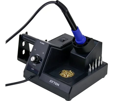 Станция паяльная ATTEN ST-2090D 80Вт, +480 С, ±2 C темп. стабильность 142197