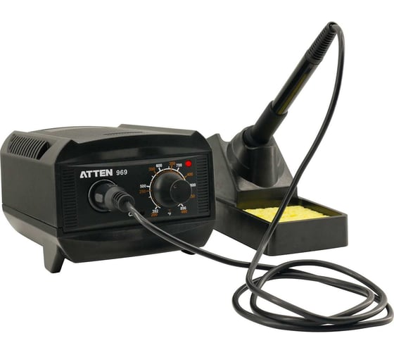 Паяльная станция ATTEN AT-969, 230В, 65Вт, 80-480C 142209 1