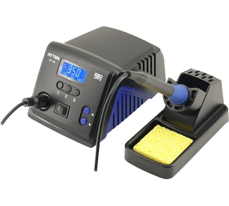 Паяльная станция ATTEN ST-60 230V 60Вт, 150-450C, ±2C температура, стабильность 142195