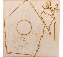 Доска для выжигания REXANT 3D 1 шт. Кормушка для птиц 12-0934