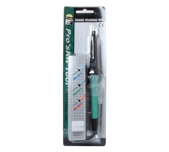 Керамический паяльник Pro'sKit (220~240В/12Вт)SI-130B-20 00284641