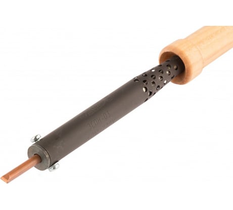 Электрический паяльник СИБРТЕХ ЭПСН-03-40/220 деревянная ручка Россия 91302