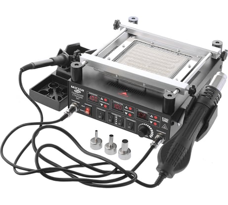 Цифровая паяльная станция МЕГЕОН 3 в 1 00363 к0000032101