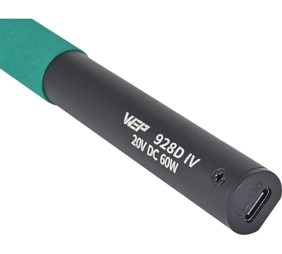 Паяльник W.E.P 928D-IV 60Вт 90-450C Type-C М7767343