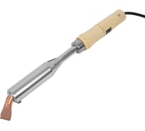 Электрический паяльник Gigant 200Вт, клин, деревянная рукоятка GES-06