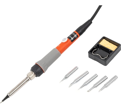 Керамический паяльник Gigant с регулировкой температуры, 5 жал, 60Вт GES-03