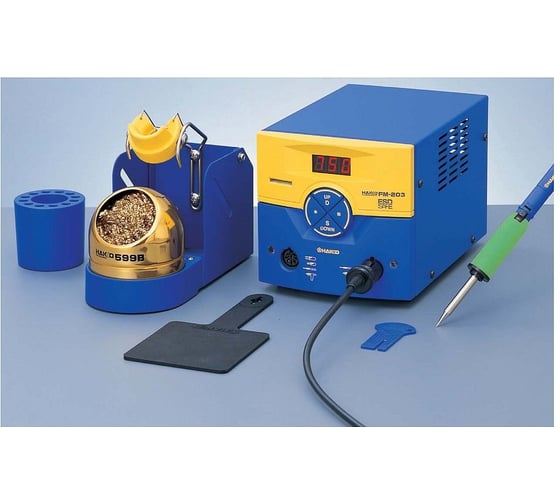 Двухканальная станция HAKKO 140 Вт, FM203-20