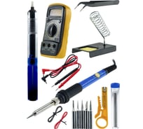 Набор для пайки HANDSKIT 60Вт с мультиметром (11 в 1) SMS11P