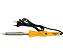 Паяльник 80W STEKKER PLE201- 80 с кнопкой включения, нихромовый нагреватель, долговечное жало, 230В 49802