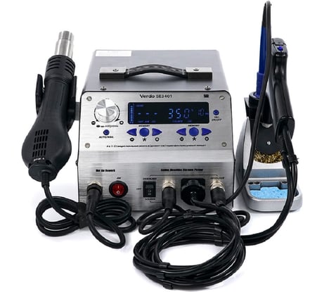 Станция паяльная Verdo SE3401 4 в 1 SE340100