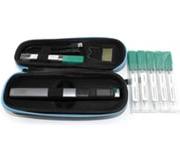 Комплект AMPERIN паяльник Fnirsi HS02A + 5 наконечников + кабель 110069