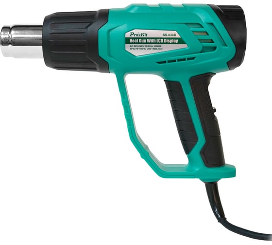 Термофен с цифровым дисплеем Pro'sKit SS-630B 2000 Вт С00040357 1