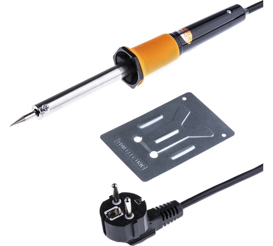 Паяльник TDM ELECTRIC ПЭК-42, 42 Вт, 230В, керам. ТЭН, прорезин. ручка, Алмаз SQ1025-0701