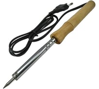 Паяльник электрический Pro Legend 60Вт, конус, деревянная ручка PL2831