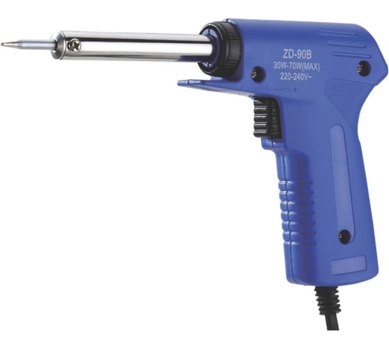 Паяльник-пистолет ZHONGDI ZD-90BA 30-70Вт, 220В 88-9024 00-00016600