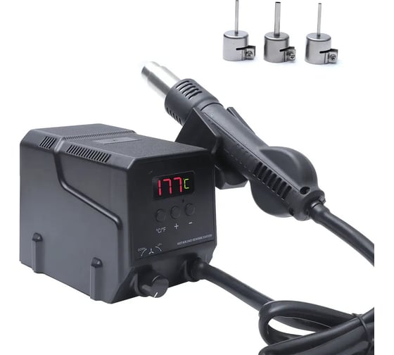 Паяльная станция цифровая термовоздушная Zhongdi ZD-8908 300 Вт, температура нагрева 100 - 500C 89-0802 00-00016476