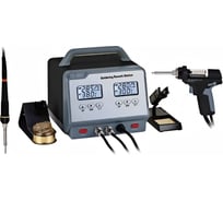 Цифровая демонтажная паяльная станция ZHONGDI ZD-8917 90Вт (температура нагрева 160 - 480C) 89-1722 Zhongdi 00-00017244