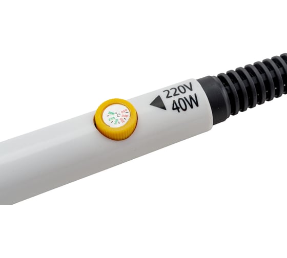Паяльник ОНЛАЙТ OSE-Pes02-40W-CP темп, клин прямой 90001
