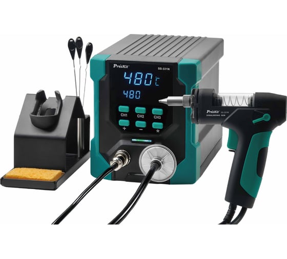 Паяльная демонтажная станция Pro'sKit SS-331NB 00-00028022