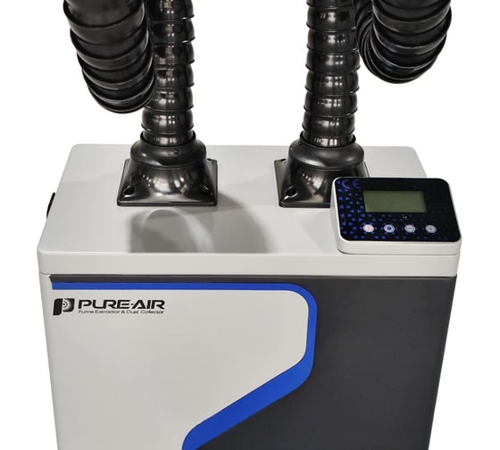 Дымоуловитель PURE-AIR PA-F250D с дымоприемниками 2х50мм PA-F250D-50