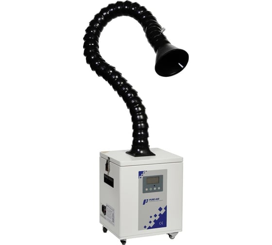 Комплект вытяжки PURE-AIR PA-200LD-IQ-W белый, с рукавом 50мм PA-BEAUTY-FW-50