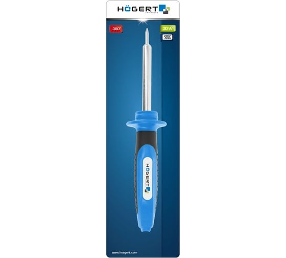 Паяльник HOEGERT TECHNIK 30 Вт, 4 мм HT2C301