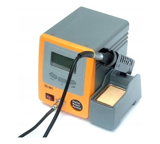 станция цифровая паяльная антистатическая Zhongdi ZD-981 LCD дисплей RoHS (для свинцовой и бессвинцовой пайки) 89-8114 00-00017532
