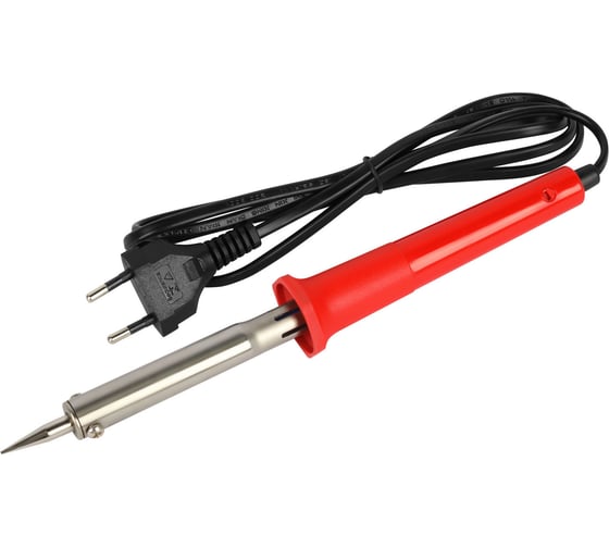 Паяльник ЭРА SIMPLE PS-P-08 с эргономичной пластиковой рукояткой 230 В 80 Вт Б0071903