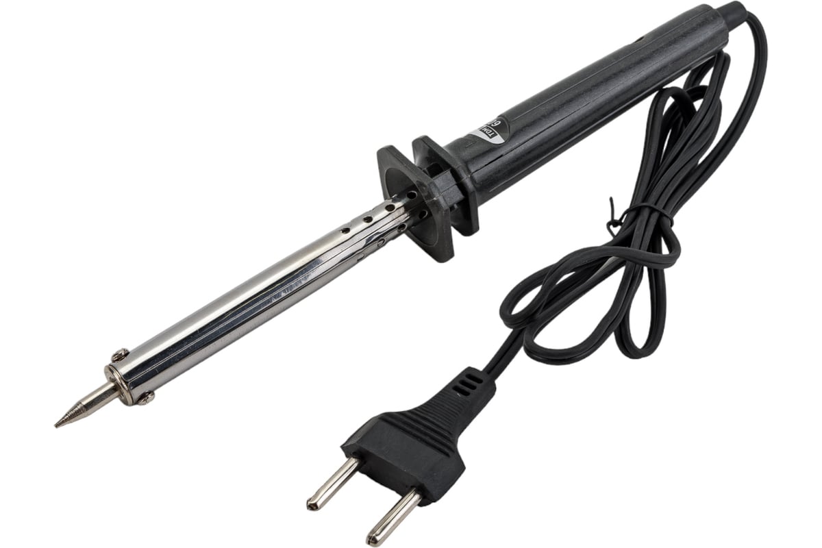 Электрический паяльник TDM ПЭ-60 с жалом типа "конус", в комплекте ...