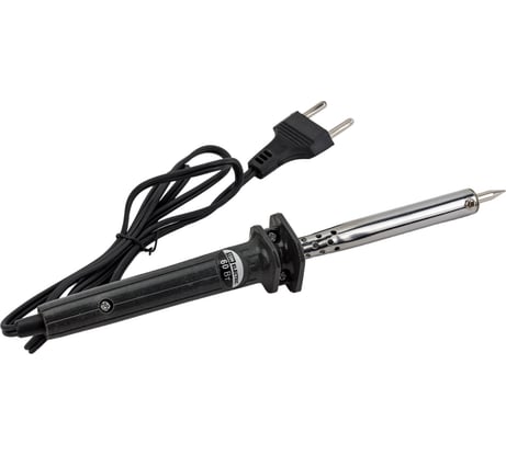 Электрический паяльник TDM ELECTRIC ПЭ-60 с жалом типа "конус", в комплекте подставка, 60 Вт, "Гранит" SQ1025-0202