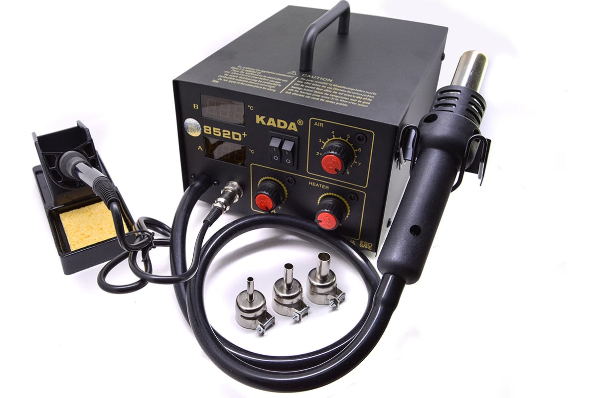 Паяльная станция KADA 852D+ М0010751 - выгодная цена, отзывы ...