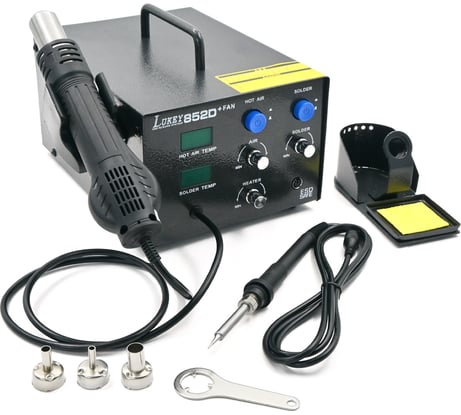 Паяльная станция LUKEY 852D+ FAN 6832 М0012366