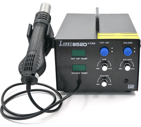 Паяльная станция LUKEY 852D+ FAN 6832 М0012366