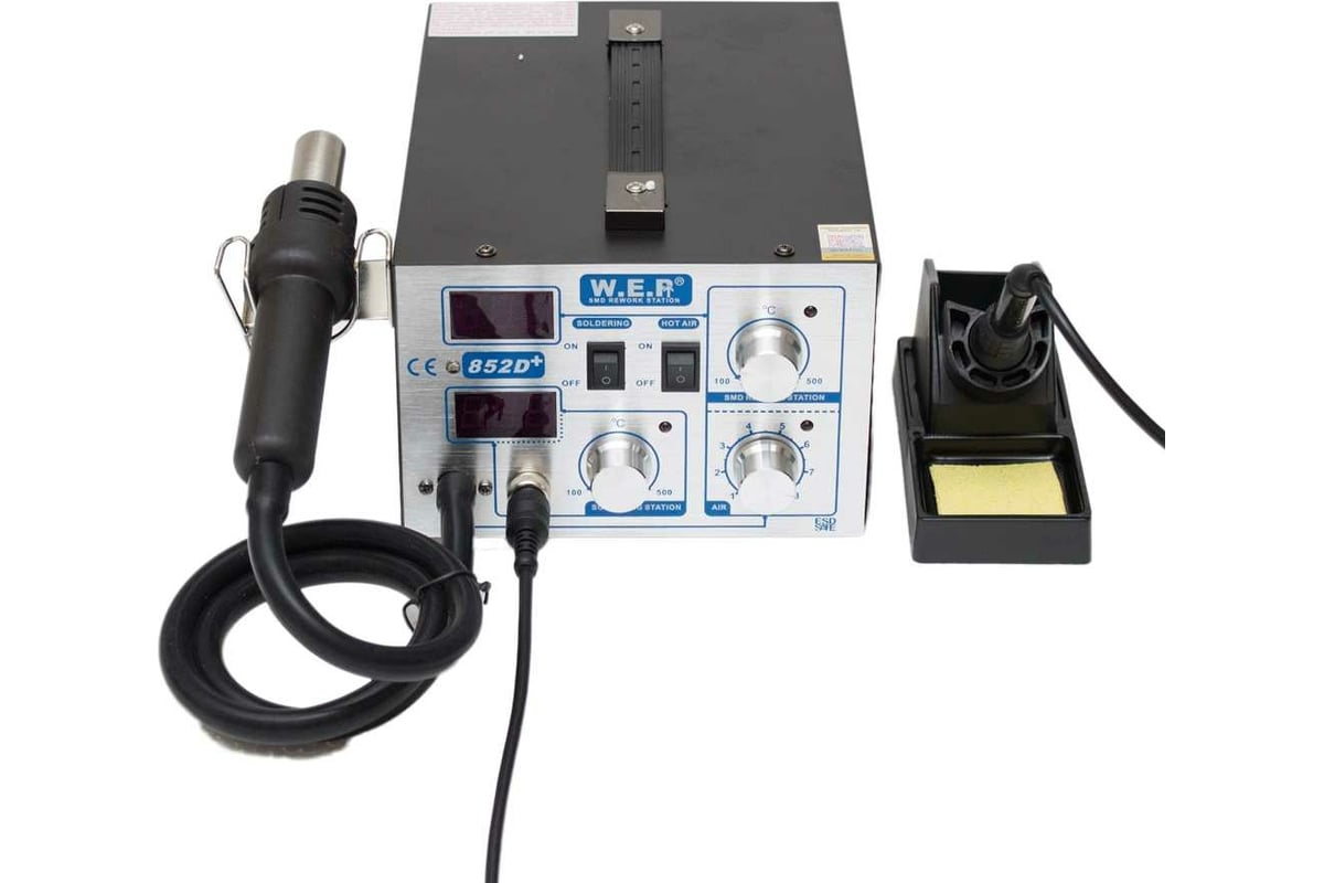 Паяльная станция W.E.P 852D+ М0949051 - выгодная цена, отзывы ...