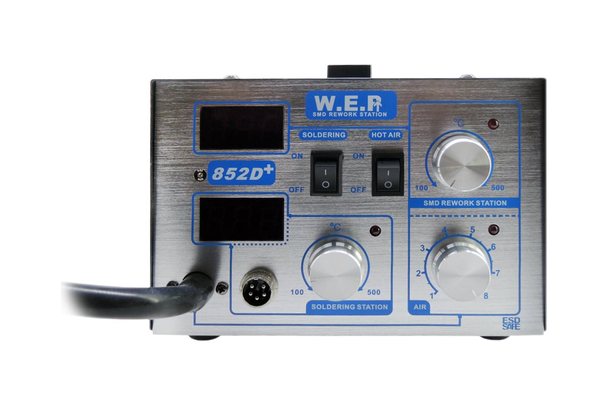 Паяльная станция W.E.P 852D+ М0949051 - выгодная цена, отзывы ...