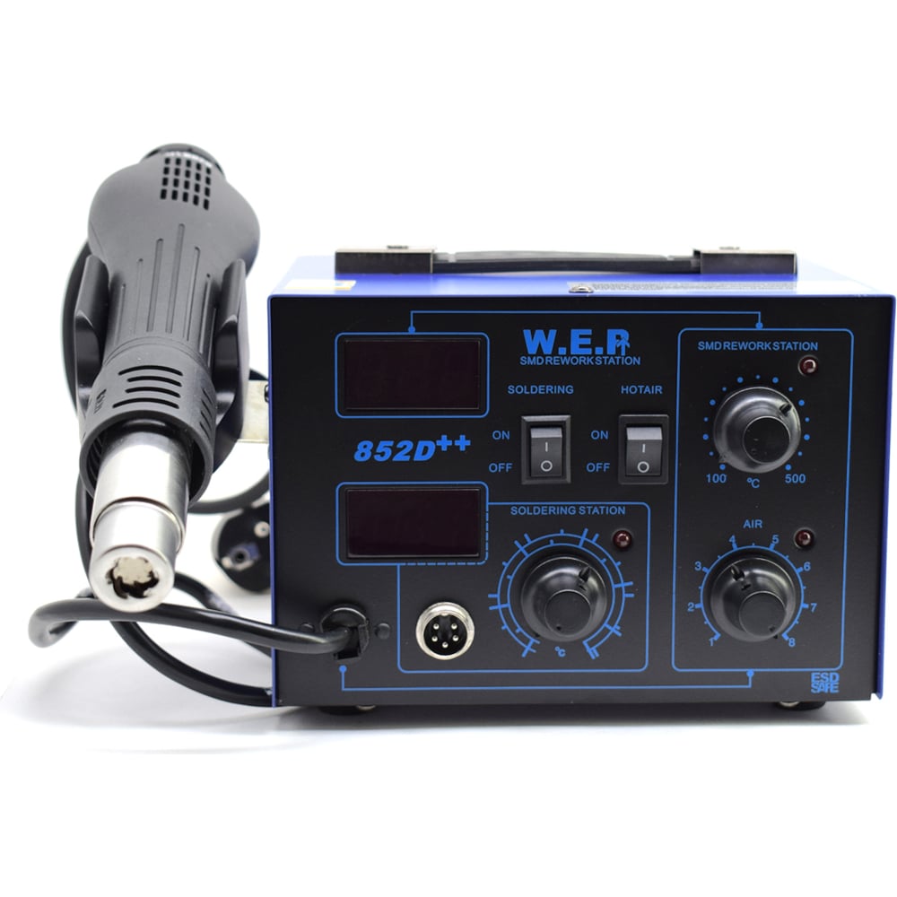 Паяльная станция W.E.P 852D++ М0949054 - выгодная цена, отзывы ...