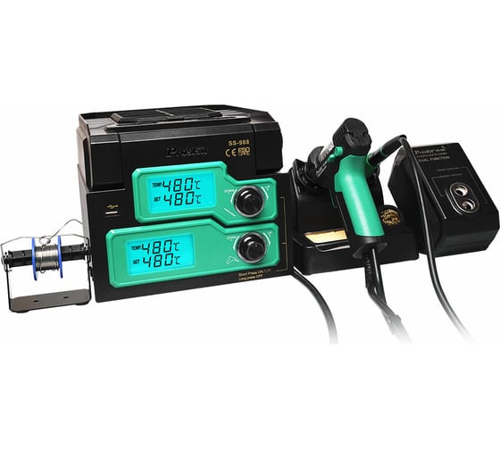 Многофункциональная ремонтная станция 6 в 1 ProsKit SS-988B Pro'sKit С00040173